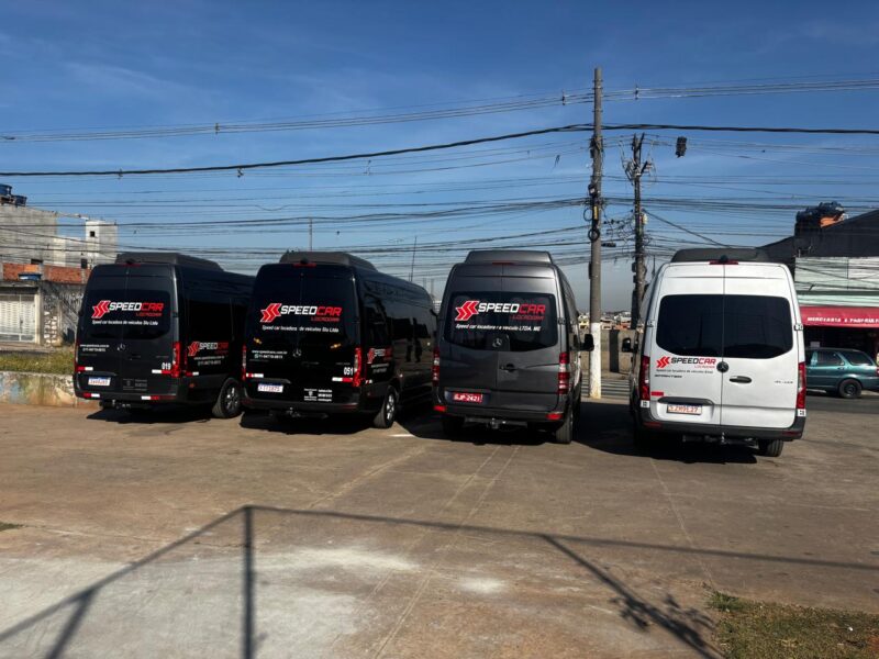 Aluguel de van para ação social