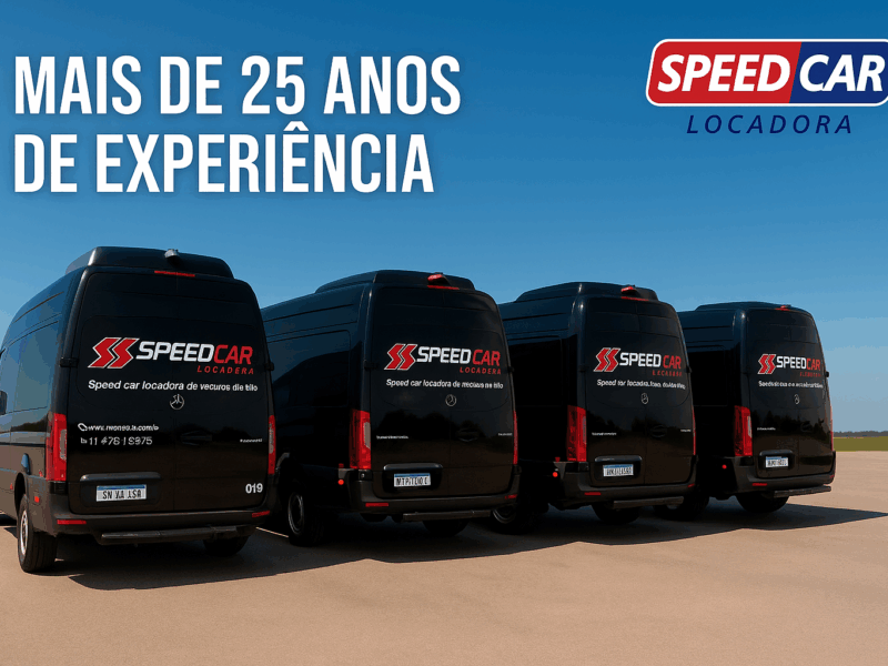 Locação de van para show em SP