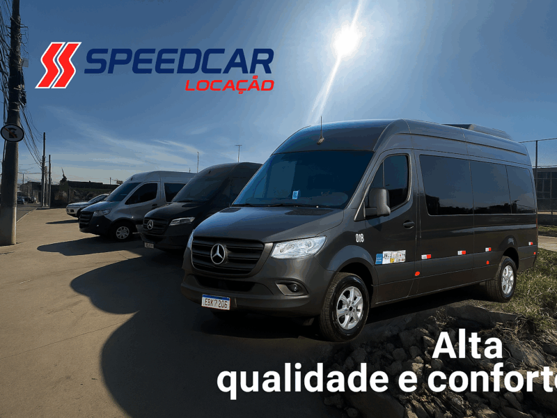 Quanto custa alugar uma van com motorista