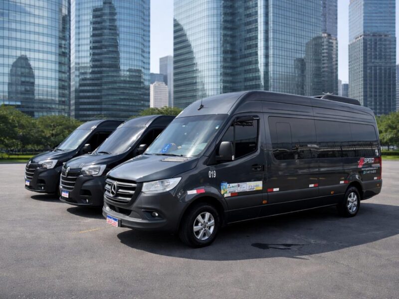 Aluguel de van executiva em São Paulo com motorista