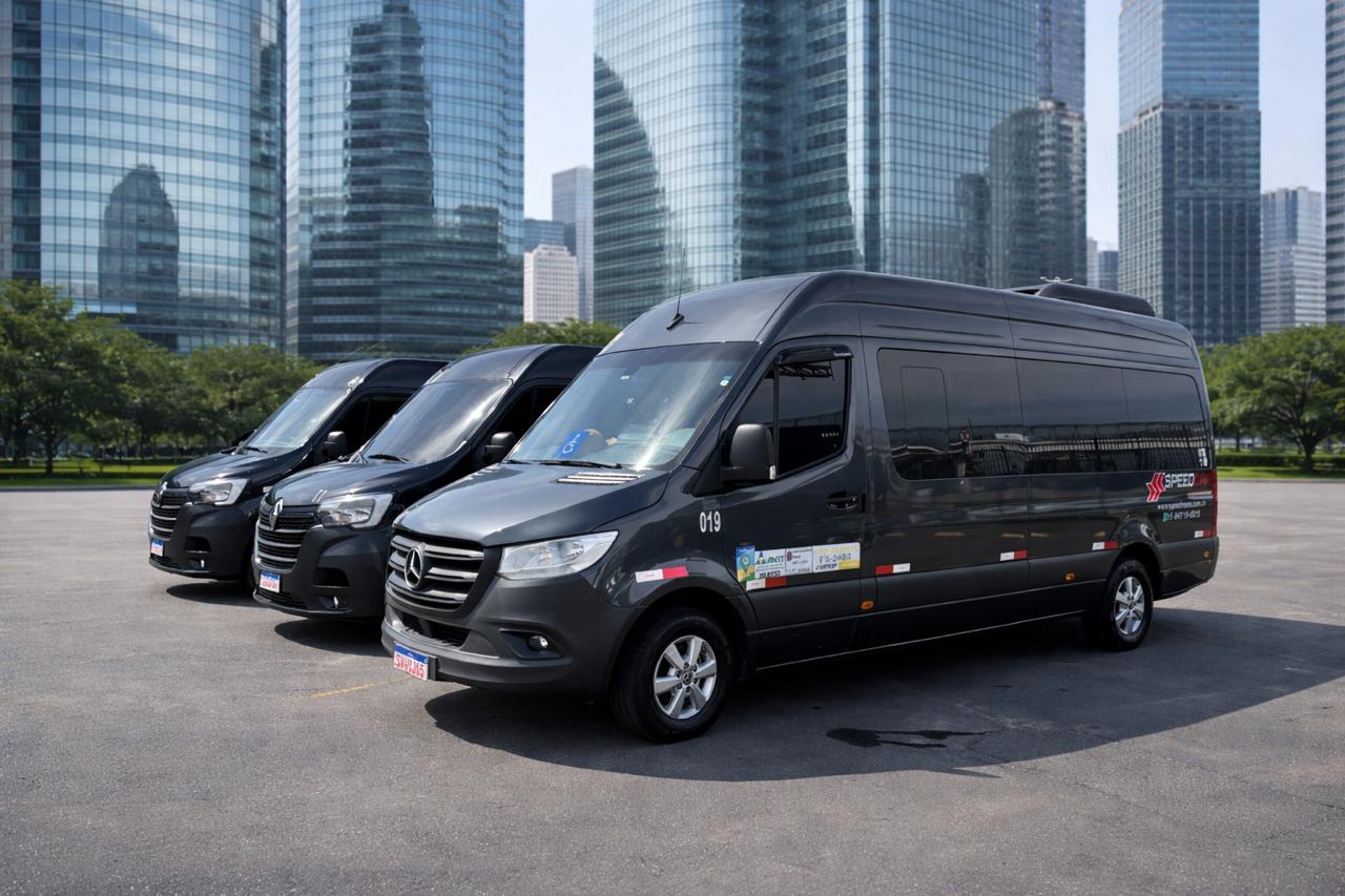 Aluguel de van executiva em São Paulo com motorista