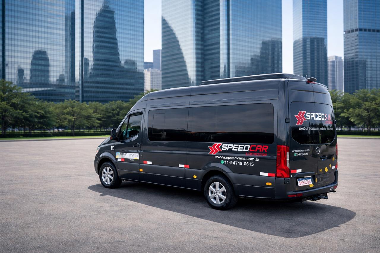 Aluguel de van executiva em São Paulo com motorista