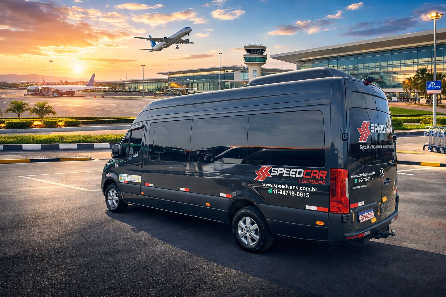 Transfer de Van para Aeroporto de Guarulhos 