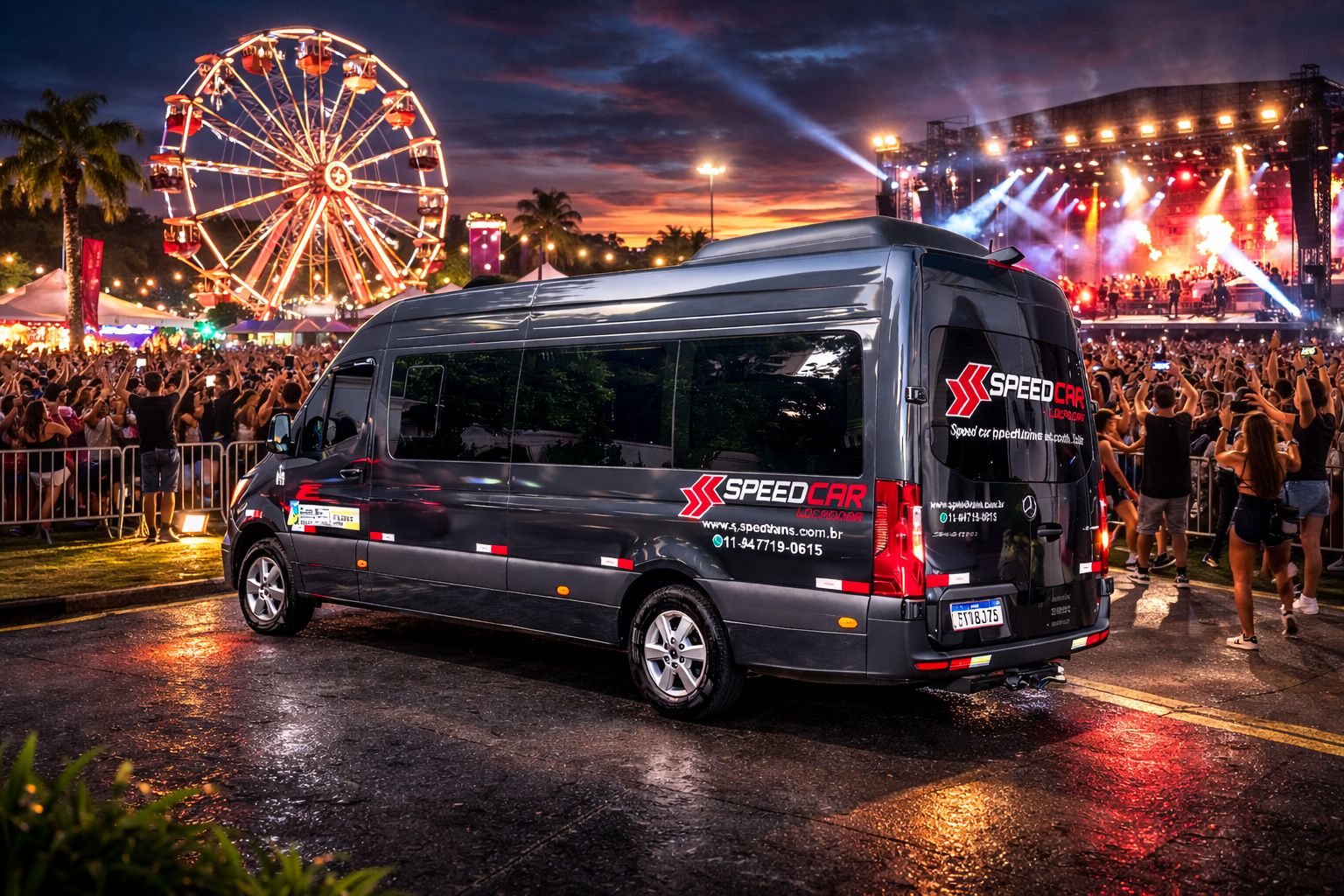 O Lollapalooza é um dos eventos mais aguardados do ano em São Paulo e a procura por transporte costuma ser alta. Portanto, reservar sua van com antecedência garante tranquilidade para aproveitar o festival.